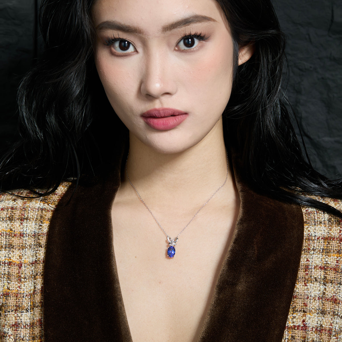 Chinesische Knoten Halskette