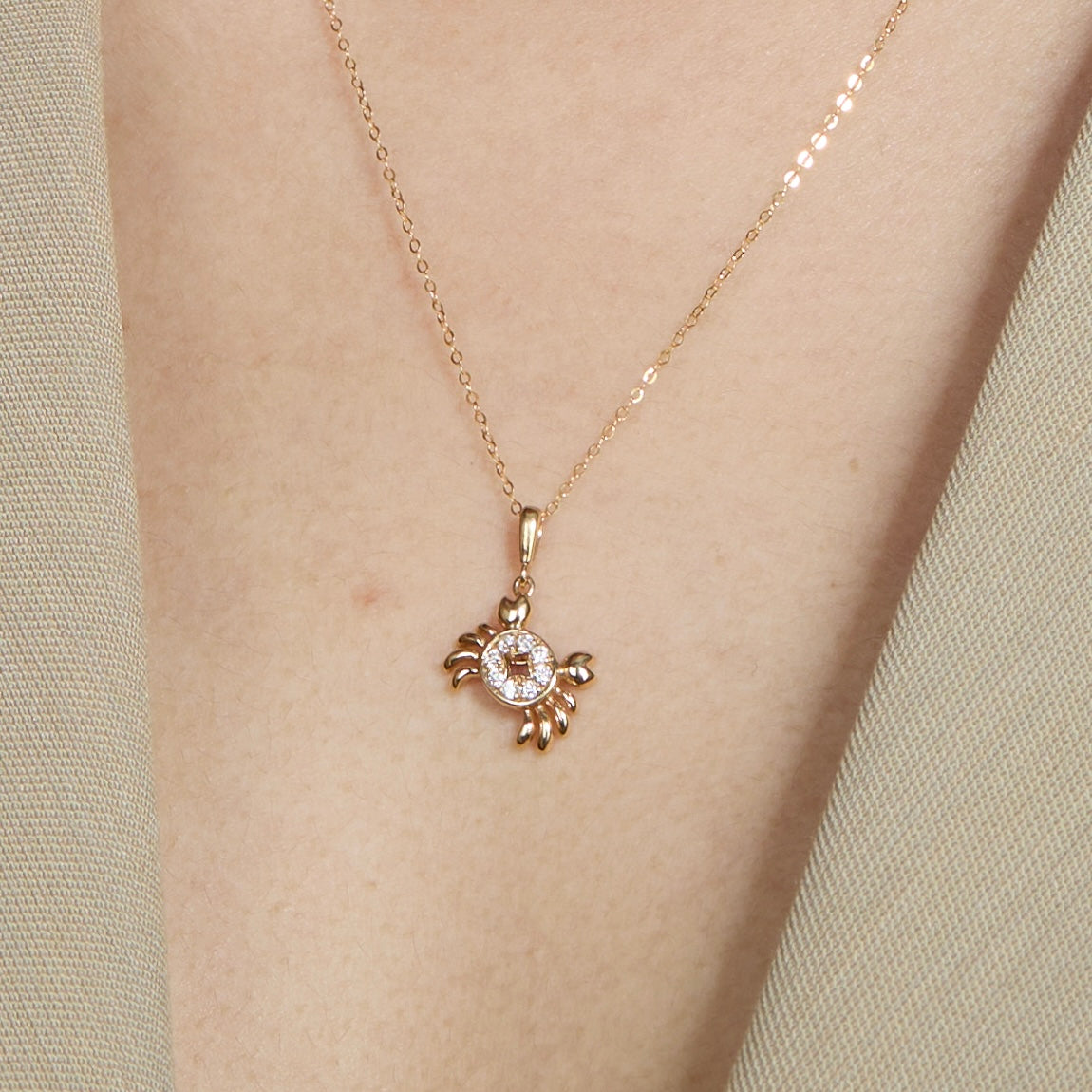 Lucky Crab Pendant