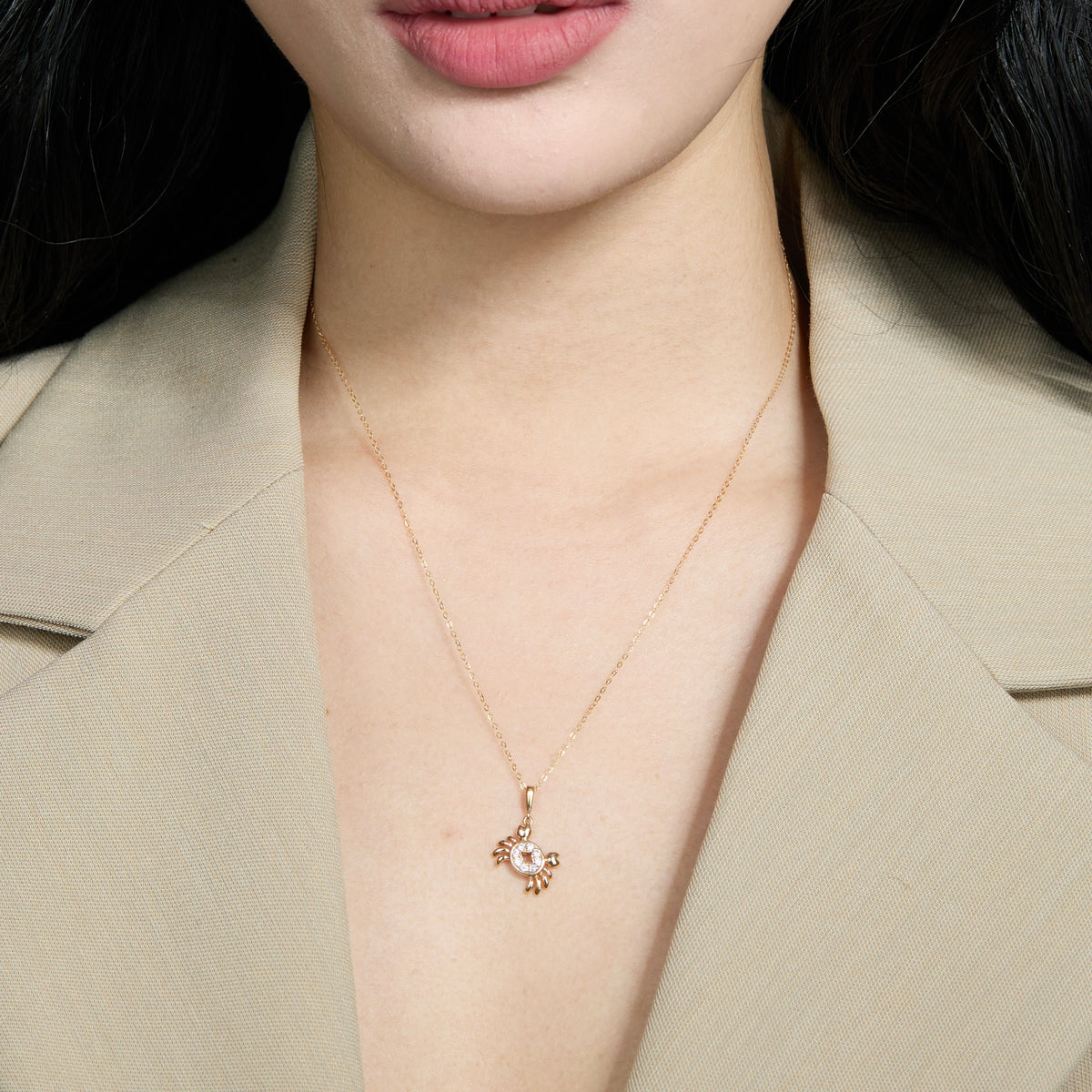 Lucky Crab Pendant
