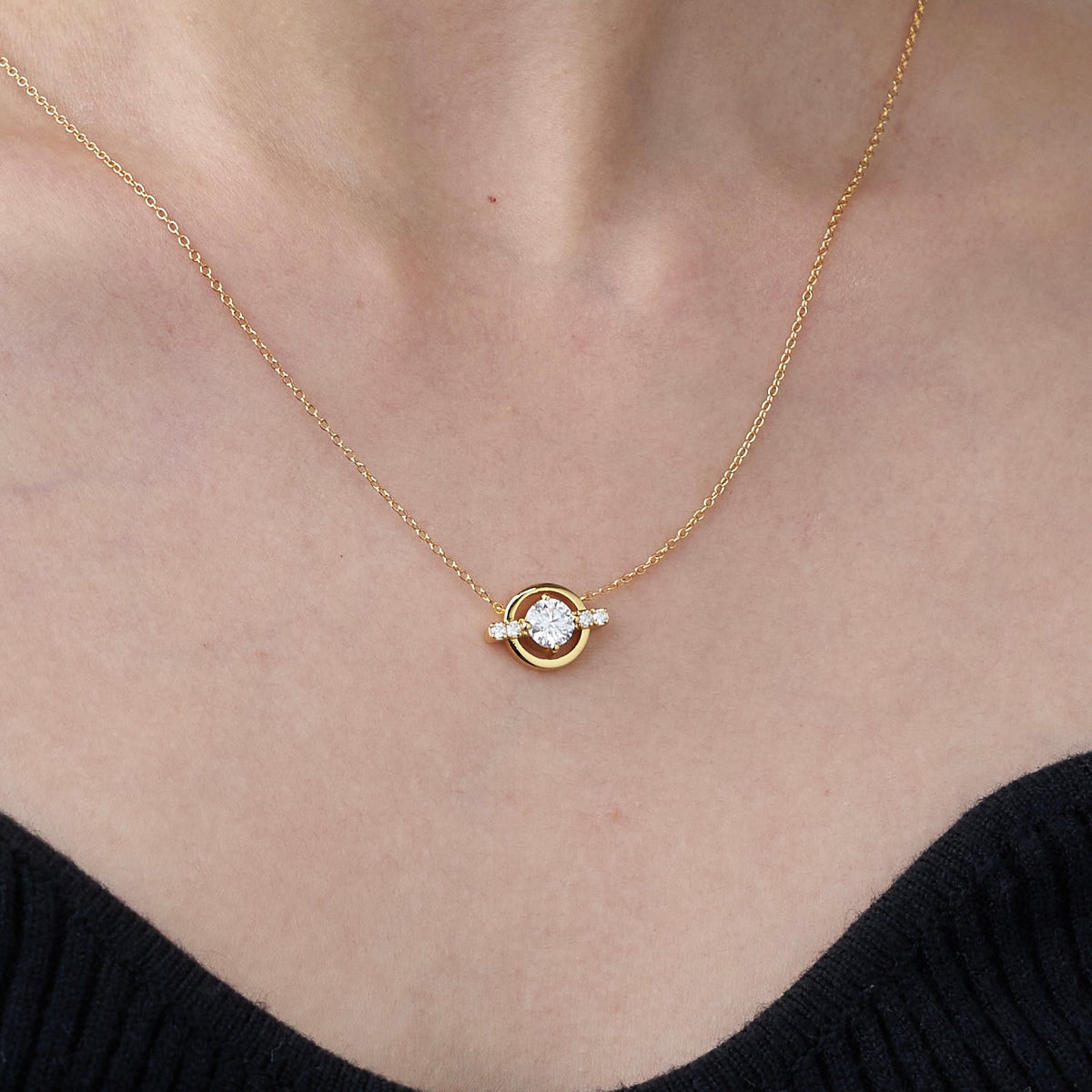 Mother-Child Star Necklace