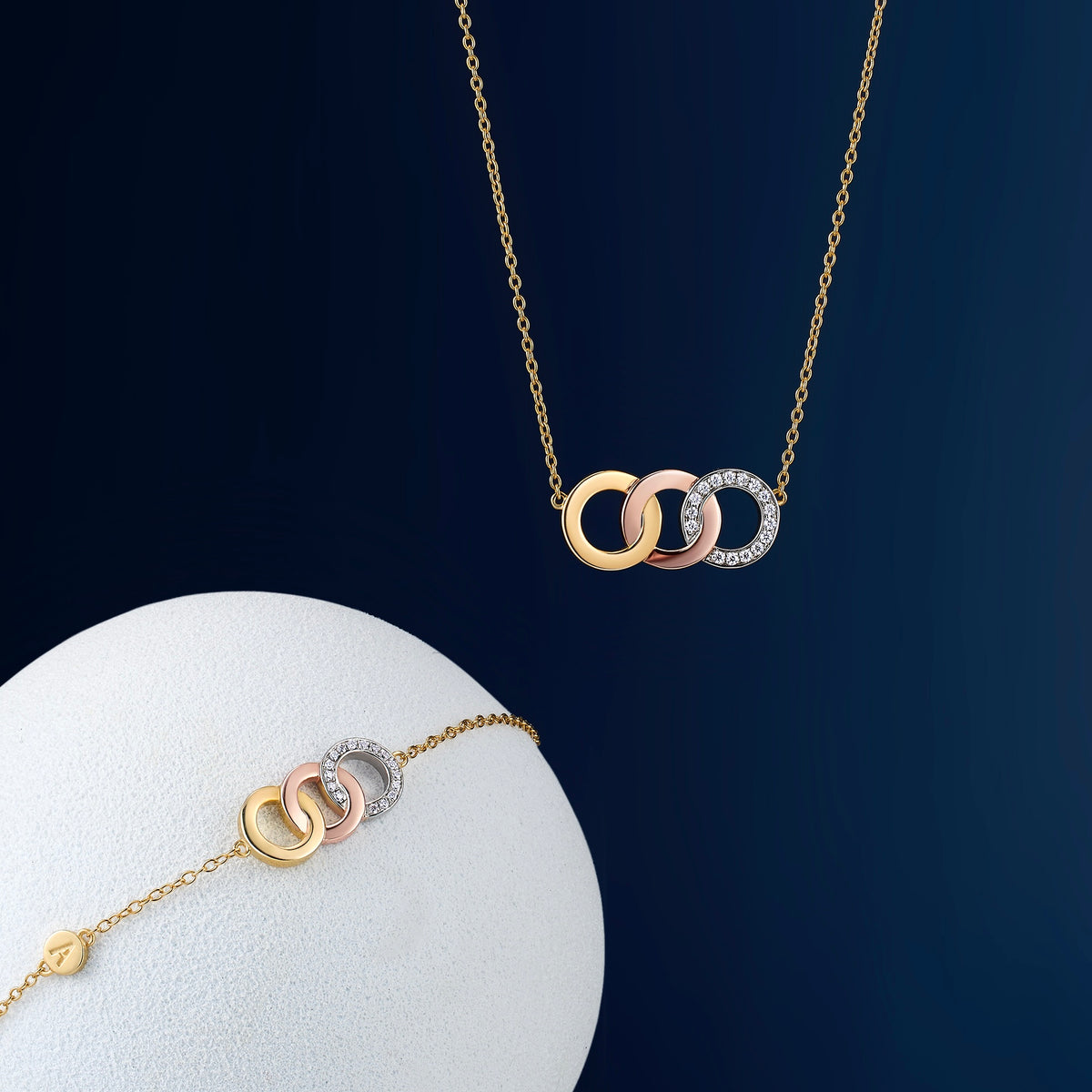 Trilink Necklace Ⅰ
