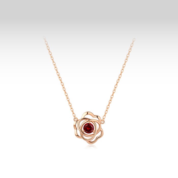 Tendra Rose Necklace