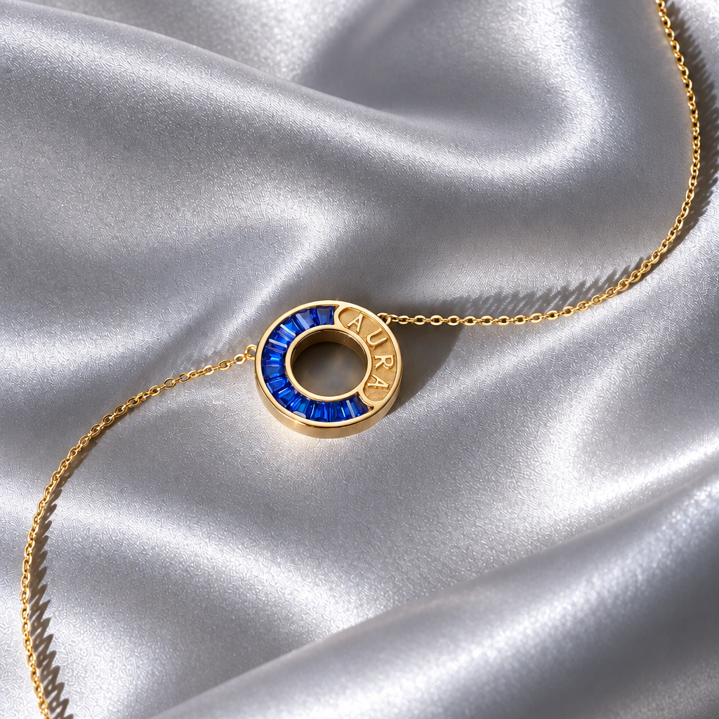 Birthmoon Azure Necklace