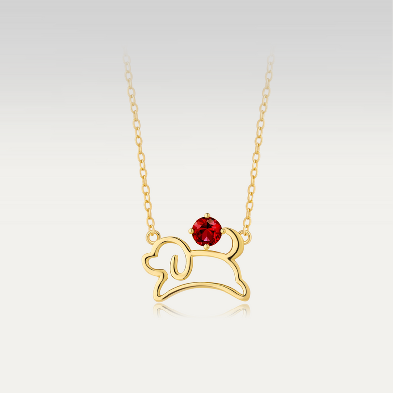 Puppy Baby Necklace