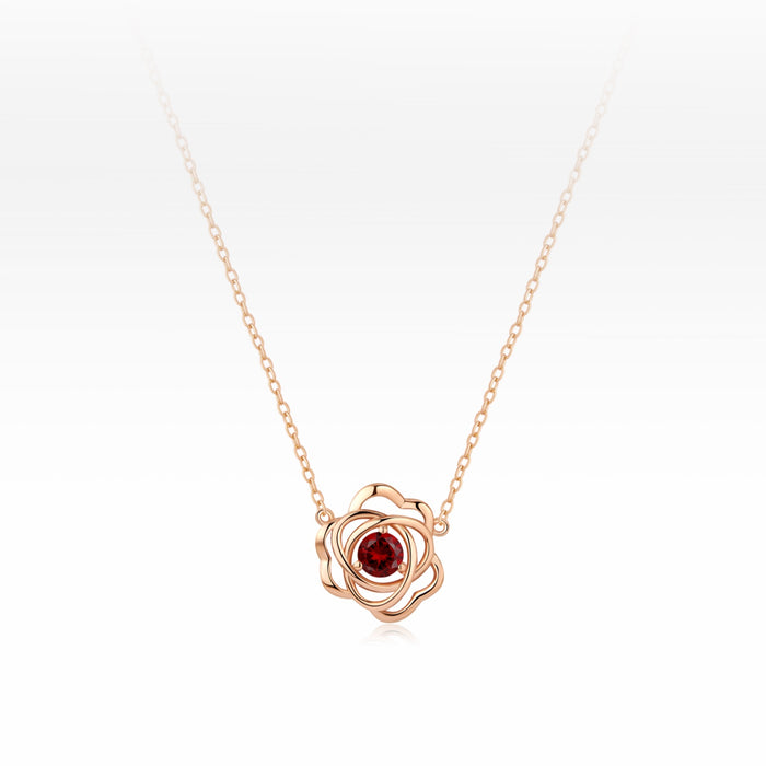 Tendra Rose Necklace