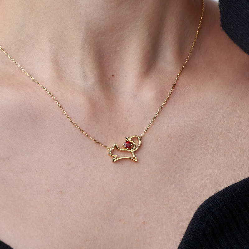 Fox Baby Necklace