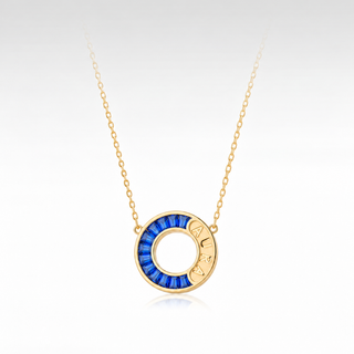 Birthmoon Azure Necklace