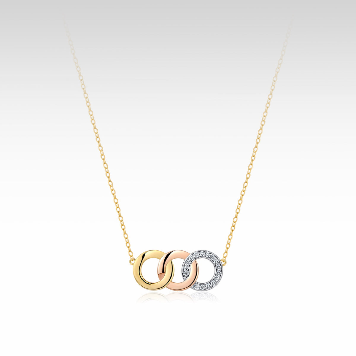 Trilink Necklace