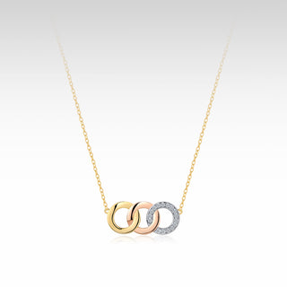 Trilink Aligned Necklace