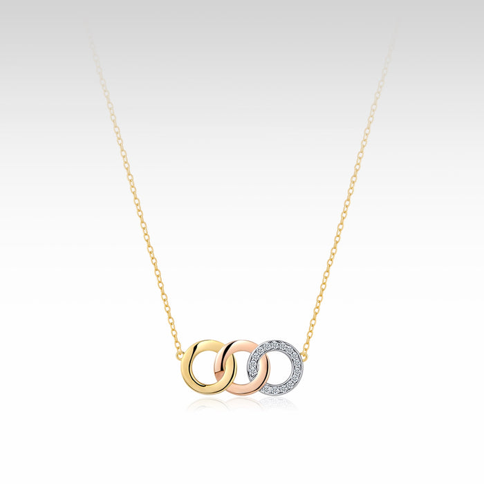 Trilink Necklace
