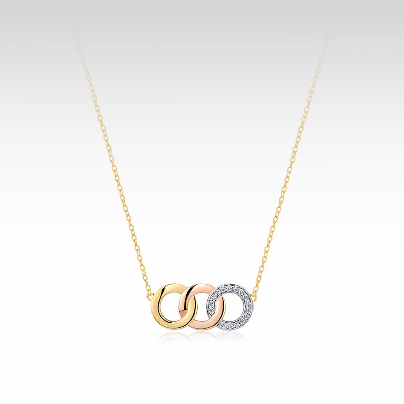 Trilink Necklace
