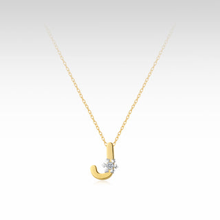 AlphaWish Golden J Necklace